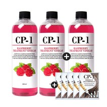 CP-1 라즈베리 헤어식초 500ml 2+1 + CP-1 실크앰플파우치5mlx5ea, 1set