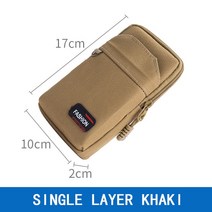 EDC Molle 가방 지갑 싱글 및 더블 레이어 야외 군사 허리 패니 팩 남성용 전화 파우치 캠핑 사냥 전술 허리 가방