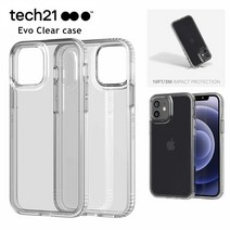 아이폰 14 케이스 호환 출시 original tech21 evo clear 슈퍼 안티 드롭 투명 전화 커버 for apple iphone 13 12 pro max 12 11