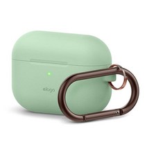 Elago Original Case Compatible with Apple AirPods Pro Case - Protective Silicone Cover with Keychain, Pink