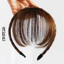 해외땋은머리 머리띠 앞머리 가발 4종 1 1, 개, G헤어밴드 앞머리