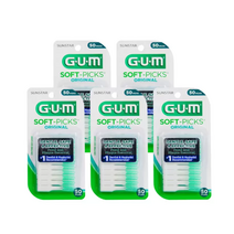 GUM 일회용 치간칫솔 소프트픽 오리지날 50개 x 5팩, 단품