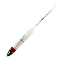 유리 바닷물 비중계 1.000-1.040 내장 온도계 온도 범위 0-40 ℃/32-104 ℉ 암초 소프트 산호, L