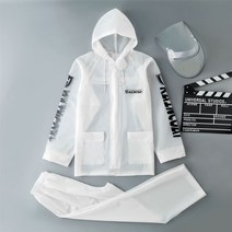 세계일주 성인 여성 남자 우비 판초우의 오토바이 낚시 비옷 SW-70018