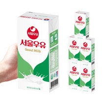 팩우유 서울우유 멸균우유 1L 5개, 서울우유 멸균우유 1L 5팩