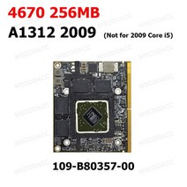 그래픽카드 원래 hd 4670 5670 4850 5750 6750 6770 6970 vga 비디오 256mb 512mb 1gb 2gb imac 21.5quot 27quot, a1312 4670 256mb