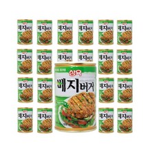 삼육 베지버거 425g X 24캔입 1박스, 1