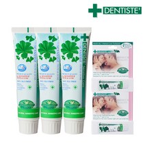 [DENTISTE] 덴티스테치약 시린이전용 센서티브케어 100g 3개(10g 2개 증정), 단일속성