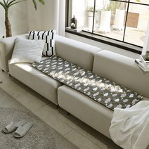 한일전기 구르미 양면 전기방석, 슈퍼쇼파용(50 x 150 cm), 그레이