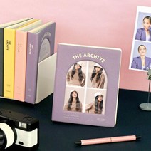 [아이코닉] 아이코닉 아카이브 셀프사진 앨범 4x6 네컷 사진첩, 01 커스터드 옐로우