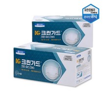 유한킴벌리 크린가드 크린 마스크 실끈형 50매 x 2카톤 44273, free