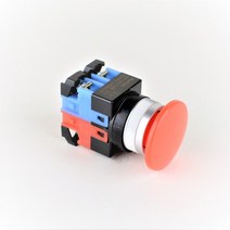 건흥전기 KOINO 누름 버튼 스위치 25파이 KH-3071EB, 적색, 1A