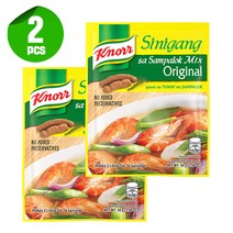 Knorr Sinigang Sampalok Mix Original 44g*2pcs 크노르 시니강 삼팔록 믹스 오리지날 44g*2팩, 2개, 40g