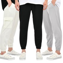 핫코드 남성용 밴딩 카고 조거팬츠