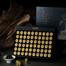 [선물세트] 청춘 침향환 선물 세트 60환 신동진 배일호 추천 침향 22% 산삼 3뿌리 설 명절 선물세트, 청춘 침향환 60환 1세트