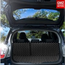 티볼리 차박매트 입체 3D트렁크매트+2열등받이 풀세트, 블랙