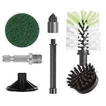 Dremel Versa PC375-U 범용 청소 액세서리 키트 백킹 패드 브러시 및 1/4인치 포함 드릴 어댑터 - 집 주변의 일상적인 청소 작업에 적합