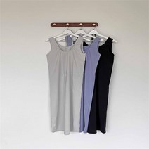 주식회사 브이와이 VY 여자 민무늬 U넥 스트랩 원피스 (8857780)
