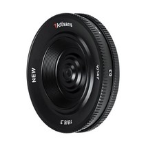 7artisans 18mm F6.3 II APS C 후지 X 소니 E 니콘 Z 마운트 용 초박형 고정 조리개 카메라 렌즈168293, Nikon Z