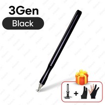 Universal touch pen for tablet mobile phone stylus pen for ipad drawing touch screen android touch p, 3번째 블랙