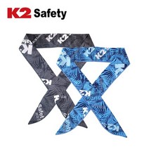 케이투 K2 아이스글랜2 아이스머플러 쿨스카프 넥쿨러 여름 쿨링 IUM14902, 블루