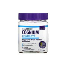 Natrol Cognium Complete Fruit Punch 50 Gummies