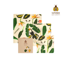 SuperBee 슈퍼비 밀랍랩 비기너세트(20&26&33cm)5종, 정글(Jungle)