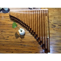 팬플룻 pan flute 입문용 초보자용 관악기 16관 18관 팬 플루트 배우기 쉬운 팬 플룻 c tune 학생 입문 성인 초보자 교육 관악기 연주, Wind Law 18 튜브 퓨어 화이트 + 증정