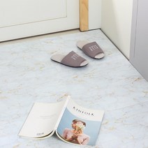 붙이는 접착식 셀프 바닥 타일 사무실 거실 현관 베란다 데코타일 마블(라인골드) 16P, 디자인타일16p, 마블-라인골드
