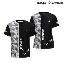 [버터플라이로고탁구복] 스맥스코리아 배드민턴 티셔츠 어깨깡패핏 SMAX-38