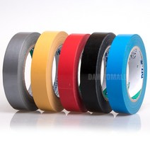 다우몰 국산 컬러 천 면테이프 24mm X 25M 강력 청테이프, 청색(파랑색) 24mm(폭) X 25M(길이)