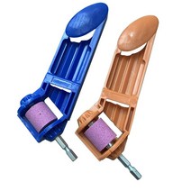 전동 공구 피스 파츠 커런덤 그라인딩 휠 드릴 비트 샤프너 티타늄 휴대용 전동 공구 부품 1 배송, 01 주황색