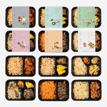 [디자인푸드]밀리너스 10종 10팩 냉동도시락 건강식단 아침 점심 저녁 직장인 한끼식사 식단조절 다이어트 간편식 양많은 맛있는 냉동도시락