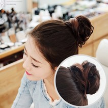 빨간머리 곱창 해미 여성 부분가발, 1개, 곱창가발_해미_브라운_16cm(대)