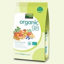 애견사료 오가닉98 1kg 강아지 뉴웨이브 사료 소포장 _ 2023979EA, 본상품선택