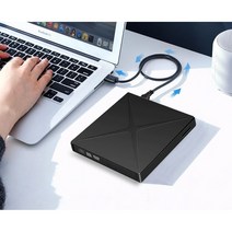 cd리핑 리핑기 cd dvd플레이어 odd 외부 드라이브 usb 3.0type-c 광학 드라이브 휴대용 rw 버너 지원 mac os 노트북 windows pc 용 sd 카드, 없음