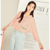 베스띠벨리22SS플라워프린팅포켓스트라이프블라우스BEB2439REP
