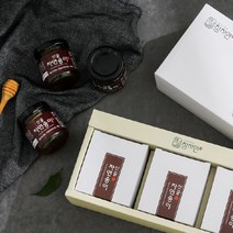 강원도 자연송이버섯 선물세트, 1box, 자연송이산꿀세트 110gx3