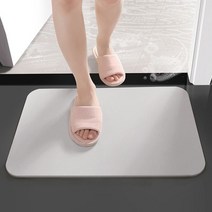 인블룸 규조토 항균 발매트 대형 39X60, 블루