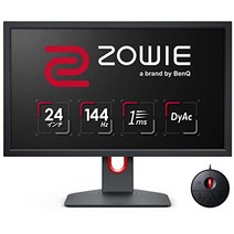 BenQ ZOWIE 게이밍 모니터 XL2411K-BQ 24 인치 (S.Switch 포함) 144Hz DyAc 기능 탑재 응답 속도 1ms esports 게임용 디스플레이 (실드 별매)