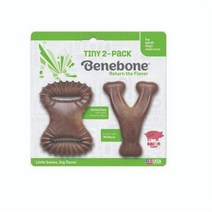 베네본 위시본&덴탈츄 어덜트용 TINY 강아지 덴탈 장난감 2종 세트, 5세트