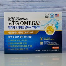 명문제약 MK 엠케이 프리미엄 알티지 오메가3 180캡슐, 6개월/180캡슐, 180정