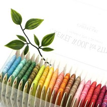 (당일출고) 프랑스자수용 울사 - 베리에이션사 24색상 울사낱개구매 / 울사 혼합사 / 자수실세트, VE07