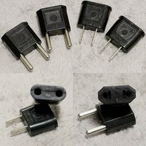 국산 110v 220v 돼지코 변환 어댑터 여행용 아답터 2P, 01. 110V 변환 어댑터 (일자형)