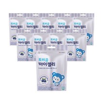 [안국약품] 어린이 눈건강 토비콤 아이젤리 45gX10개입, 단품, 45g