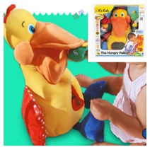 굿마켓 배고픈 펠리칸 두돌아이장난감 영아교육 유아용인형