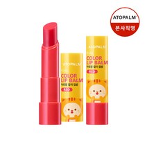 아토팜 [아토팜 키즈][1+1] 컬러 립밤 레드 3.3g, 단품없음