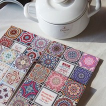 도매공간 W5CE4C0 도자기 사각 냄비대 4스타일 후라이팬 그릇 받침 냄비 주방용품 찌개 타일냄비 주방도구, PM 본상품선택