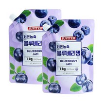 쥬피터 저온농축 블루베리잼 과일쨈 1kg 2개세트, 2개
