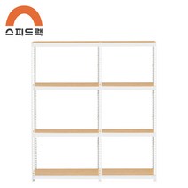 스피드랙 조립식 창고 대형 앵글 철제선반 1700 x 500 x 2100 4단, A형 900+800, 블랙